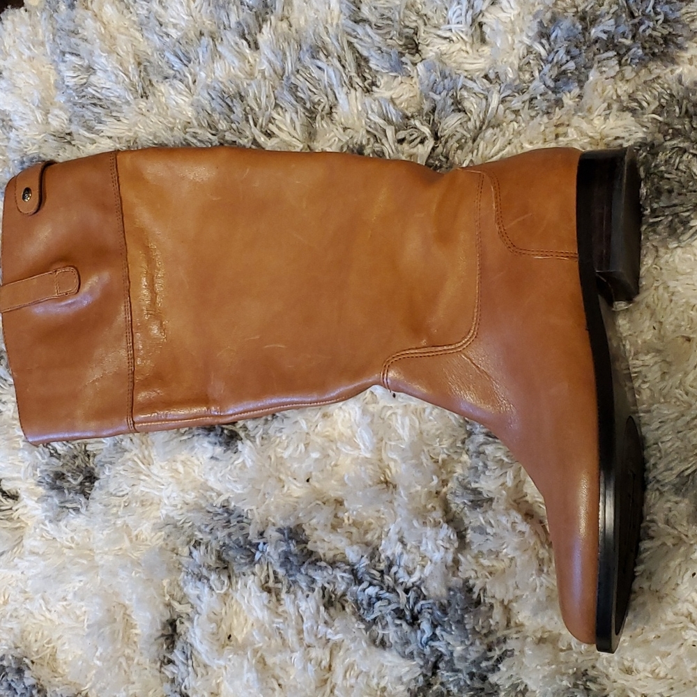 Ralph lauren brown tall boots size 9